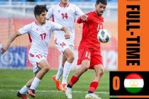 Tajik U-20 Football Team Loses to Jordan at the 2023 Asian Cup Group Stage