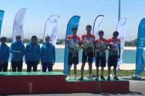 Tajik Athletes Win a Bronze Medal in the Canoe-Four Race at the Asian Championships in Samarkand