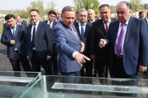 President Emomali Rahmon Opens the Second Stage of Trout Breeding Ponds in Jabbor Rasulov