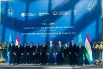 About 40 Cooperation Documents Worth Over $ 2.6 billion Signed at the Tajik-Kazakh Business Forum