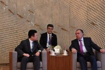 President Emomali Rahmon Meets with General Director of BYD — Central Asia Ivan Tsao