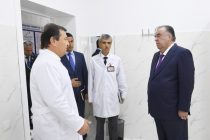President Emomali Rahmon Opens Diagnostic and Treatment Center in Khovaling District
