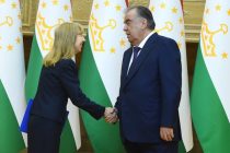 President Emomali Rahmon Receives the World Bank Vice President for Europe and Central Asia Antonella Bassani