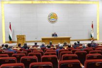 President of Tajikistan Emomali Rahmon Holds Working Meeting
