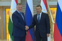 Prime Minister Rasulzoda Meets Russian Deputy Prime Minister Khusnullin
