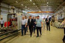 Tajik Delegation Gets Acquainted with the Industrial Parks of Azerbaijan