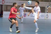 Tajik Futsal Team Holds First Match at the 2023 Arab Nations Cup