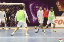 Tajik Futsal Team Kicks Off a Training Camp in Dushanbe