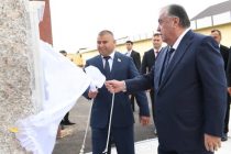 Head of State Emomali Rahmon Opens «Rahim» Hotel Complex and Tourist Center in Mastchoh District
