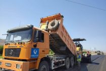 IRS Uses More Than 30,000 Tons of Asphalt for the Reconstruction of the Dushanbe-Chanok Road