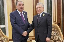 Meeting with the President of the Republic of Uzbekistan Shavkat Mirziyoyev