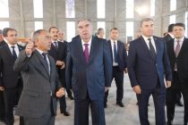 President Emomali Rahmon Attended a Ceremony to Commission the Factory for Production of Construction Stones in Khorugh