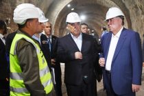 President Emomali Rahmon Inspected the Progress of Work at the AST-3 Approach Tunnel of the Rogun HPP