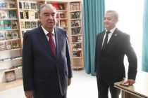 President Emomali Rahmon Opens the Building of the People’s Democratic Party of Tajikistan in Darvoz District