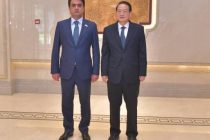 Rustam Emomali Meets the Secretary of the Party Committee, Chairman of the Standing Committee of the National People’s Congress of Zhejiang Province Yi Lianhong