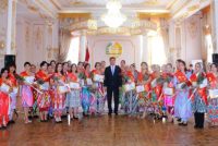 Forty Women Artisans Receive Grants from the Chairman of Khujand
