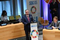 President Emomali Rahmon Attends Sustainable Development Goals Summit in the United Nations Headquarters