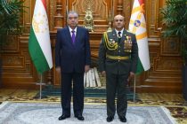 President Emomali Rahmon Confers Military Ranks to Military Personnel and Law Enforcement Officers