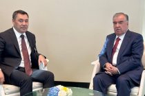 President Emomali Rahmon Meets with President of the Kyrgyz Republic Sadyr Japarov in New-York