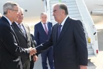 President Emomali Rahmon Starts Working Visit to Germany