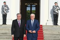 President of Tajikistan Emomali Rahmon Attends the Meeting of the Heads of the Central Asian States with the President of the Federal Republic of Germany Frank-Walter Steinmeier