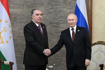 President Emomali Rahmon Meets with President of Russia Vladimir Putin
