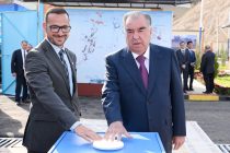 President Emomali Rahmon Opens Water Pumping Station in Tosqala Village of Vose District