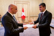 Ambassador of Tajikistan Presents Credentials to the President of the Swiss Confederation