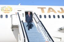 Commencement of a Working Visit of the President of Tajikistan Emomali Rahmon in the United Arab Emirates