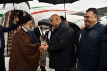Iranian President Sayyid Ebrahim Raisi Arrives in Tajikistan