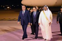 President Emomali Rahmon Arrives in Riyadh