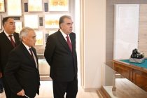 President Emomali Rahmon Attended a Ceremony to Commission the Building of the Republican Museum of Academician Bobojon Ghafurov
