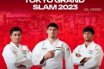 Ten Judokas Represent Tajikistan at the Tokyo Grand Slam