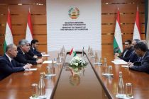 Fayziddin Kahhorzoda and Dowood Manzoor Discuss Strengthening Trade and Economic Cooperation
