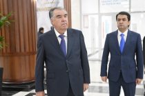 President Emomali Rahmon Attends Commissioning Ceremony of the Ministry of Health and Social Protection of the Population of the Republic of Tajikistan