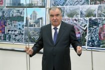 President Emomali Rahmon Inspects Project Design of New Buildings of the Ministry of Education and Science, the Ministry of Culture and the Ministry of Industry and New Technologies