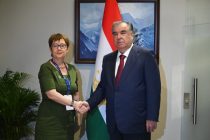President Emomali Rahmon Meets with President of the European Bank for Reconstruction and Development Odile Renaud-Basso