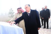 President Emomali Rahmon Attends the Commissioning Ceremony of Boarding School for Orphaned and Abandoned Children in Vakhsh