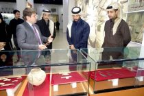 Representatives of the Ministry of Culture of the State of Qatar visited the National Museum of Tajikistan
