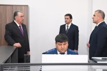 President Emomali Rahmon Attends the Opening Ceremony of Additional Administrative Building of the Prosecutor General’s Office of the Republic of Tajikistan