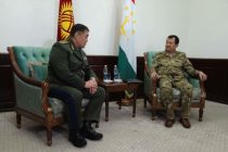 Co-chairs of the Governmental Delegations of Tajikistan and the Kyrgyz Republic Meet in Batken