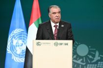 Speech by the President of the Republic of Tajikistan at the 28th United Nations Climate Change Conference (COP28)