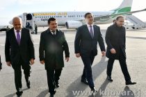 Deputy Prime Minister — Minister of Foreign Affairs of Kazakhstan Arrives in Tajikistan