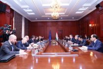 FM Muhriddin Meets Vice-President of the European Commission Schinas