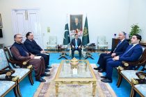 Pakistani PM Anwaar-ul-Haq Kakar Receives Ismatullo Nasredin due to the Completion of Diplomatic Mission