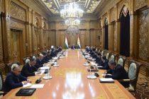 President Emomali Rahmon Held a Meeting with Permanent Members  of the Security Council of the Republic of Tajikistan