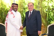 President Emomali Rahmon Meets with Chief of Investments at Qatar Investment Authority Sheikh Faisal Bin Thani Al Thani