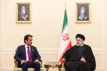 Speaker of the National Assembly Rustam Emomali Meets Iranian President Sayyid Ebrahim Raisi