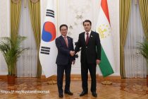 Chairman of Dushanbe Rustam Emomali Receives the Ambassador of the Republic of Korea to Tajikistan