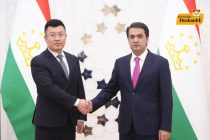 Chairman of Dushanbe Rustam Emomali Meets the BYD Regional Director for Central Asia